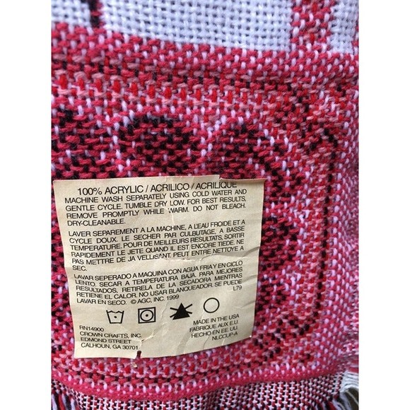 Crown Craft angel holiday Christmas blanket throw Made in USA - Picture 8 of 8